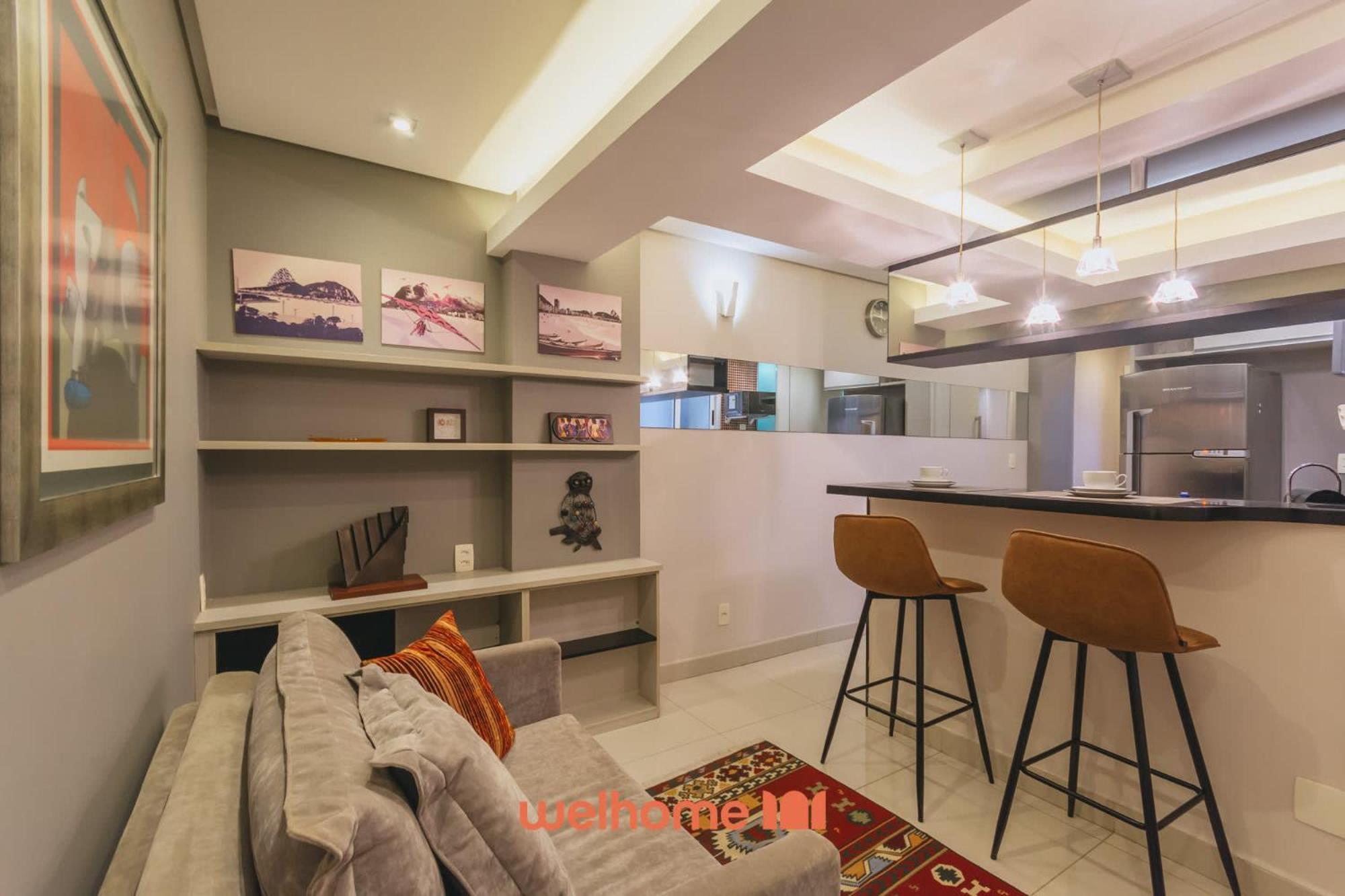 Apartemen Charmoso Apto A 10 Minutos Da De Copacabana Rio de Janeiro